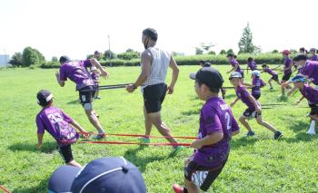 ゴムチューブトレーニング２