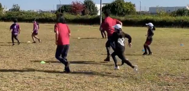 安田夫妻シャトルラン