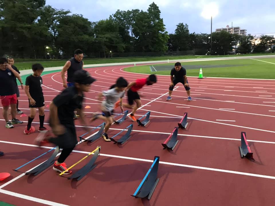 2020年7月11日(土) 　冨士森公園陸上競技場　練習報告