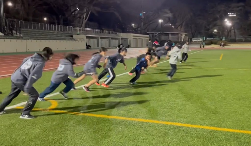 2023年3月2日(土)陸上練習 富士森陸上競技場