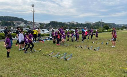 ハードルリレー