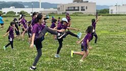 アップ２つま先タッチ