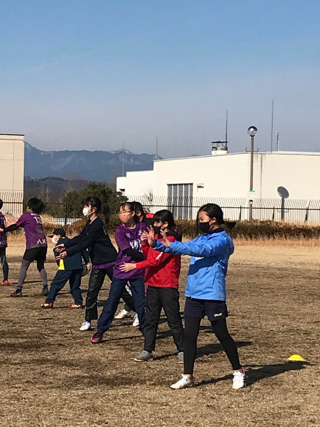 練習Report 2月12日(土) 八石下グラウンド