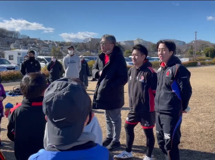 1/28（土）練習Report　八石下グランド 城南ジョーカーズさんがコーチに来てくれました。