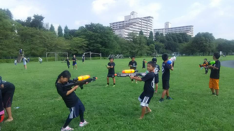 第１０４回　河野塾　水鉄砲大会＆BBQ