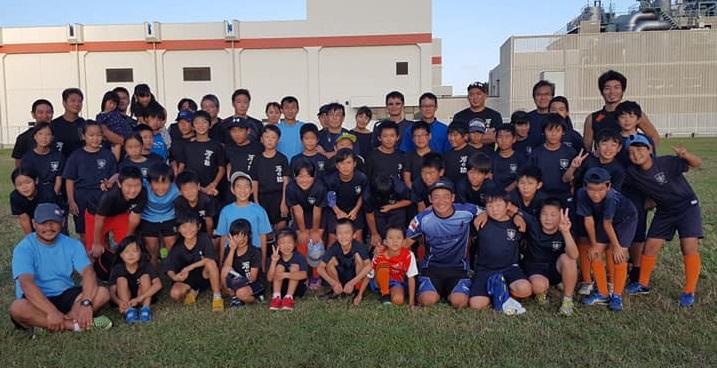 タッチラグビー体験会　府中市南白レジェンドTeam