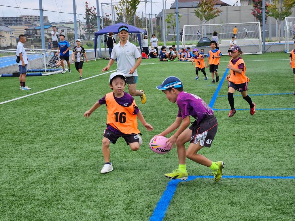 2024.9.16 第6回ジュニアタッチラグビー町田大会 低学年Report