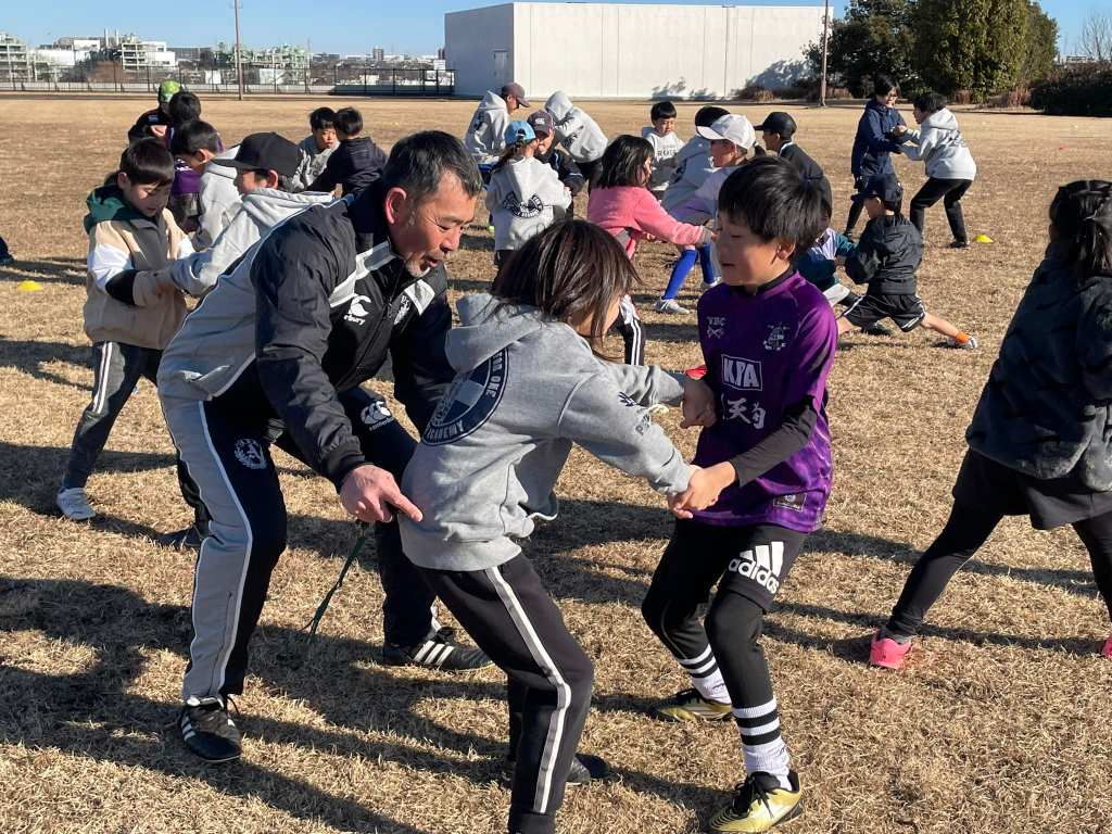 2025年1月18日(土)　 加藤尋久コーチレッスン 八石下グラウンド