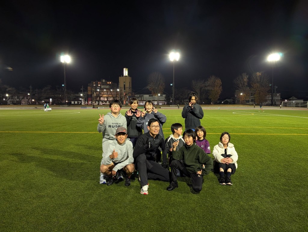 2025.12.17（水）陸上練習　富士森陸上競技場